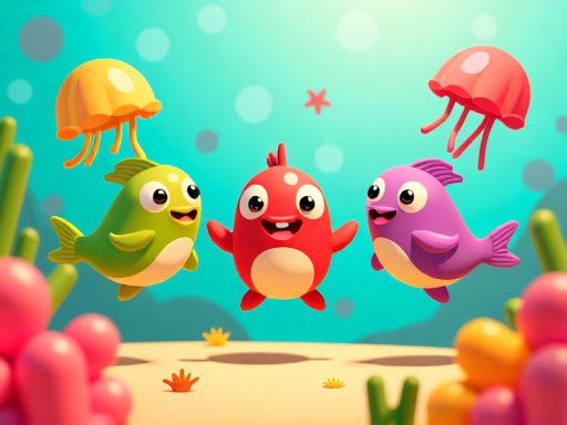 Fish Frenzy: Grow & Survive