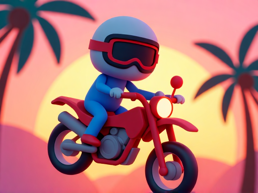 Sky Glide Bike Race